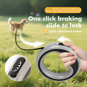 Guinzaglio cane retrattile personalizzato esterno guinzaglio cane addestramento automaticamente retrattile per cani di piccola e media taglia - Product Image 3