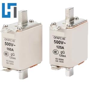 OFAF00H125ฟิวส์แบบสัมผัส125A ฟิวส์แบบ OFAF00H 500V HRC ชุดมีด125A ฟิวส์แบบสัมผัสแบบดั้งเดิมสินค้าใหม่ - Product Image 2