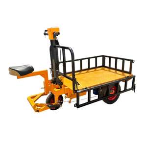 Carretilla elevadora de almacén de fábrica de gran venta, plataforma de carga plana eléctrica de alta calidad, carro de mano, camión de plataforma plana - Product Image 4