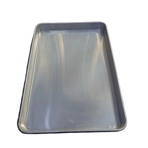 Plateau de cuisson en aluminium 60*40cm, plateau de cuisson antiadhésif de haute qualité, plateau de cuisson pour pain pour four commercial - Product Image 1