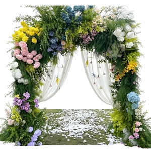 Luxury Lush Greenery <b>Arch</b> <b>Decor</b> For High End Wedding Reception Banquet Centerpiece And Entrance Layout - Product Image 6