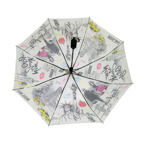 Le design créatif de la Statue de la Liberté ouvre automatiquement un <span class=keywords><strong>parapluie</strong></span> pliable de voyage coupe-vent <span class=keywords><strong>parapluie</strong></span> 3 plis - Product Image 3