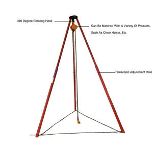 Peralatan Pengangkat Khusus Alat Angkat Elektrik Gantungan Teleskopik Tripod Pengangkat - Product Image 4