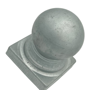 Tappi per montanti <span class=keywords><strong>in</strong></span> acciaio zincato e copertura per pilastri forgiati accessori decorativi per cancelli recinzioni corrimano e balaustre - Product Image 6