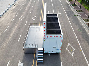 <span class=keywords><strong>Camion</strong></span> publicitaire à écran LED solaire pour événements, avec scène hydraulique pliable et alimentation <span class=keywords><strong>de</strong></span> secours - Product Image 5