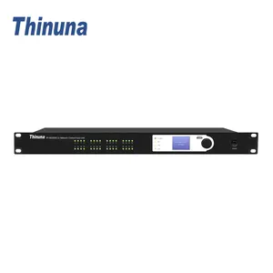 نظام شبكة 32 CH Pa من Thinuna طراز IP-9632EM III مضخم إنذار ومضخم طاقة وحدة إدخال التحكم بشبكة Sip