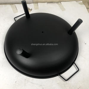 Grand brasero rond avec foyer extérieur à 3 pieds Fournisseur de barbecue en Chine Bol à feu de charbon de bois - Product Image 3