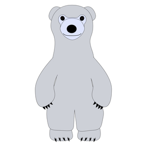 Costume de mascotte réaliste pour <span class=keywords><strong>adulte</strong></span> à prix avantageux, <span class=keywords><strong>ours</strong></span> polaire blanc en fourrure, costume de mascotte personnalisé, personnage de dessin animé - Product Image 2