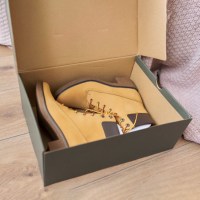 Caja de Embalaje de Zapatos Ecológica Personalizada, Caja de Cartón Corrugado para Envío, Tamaño Personalizado con Impresión de Logotipo