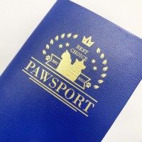 Impression de certificats de santé personnalisés pour chiens, chats et chiots, passeport de santé pour animaux de compagnie, livret de passeport pour animaux de compagnie
