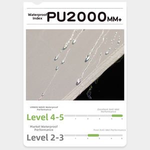 Tente de camping E-RIKE imperméable en vinyle Oxford noir épaissi, structure en fibre de verre, tente automatique pour l'extérieur - Product Image 3