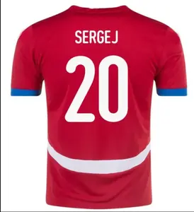 SERBIA Soccer Jersey 2024Srbija National Team Home Away SERGEJ MITROVIC 2010 retro Football Shirts Kit