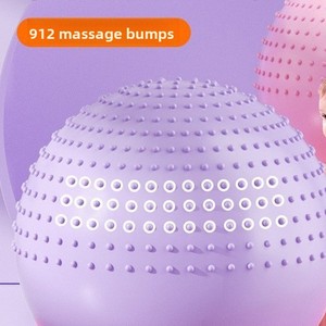 Balón de Yoga de Material ABS de 85 cm de Diámetro para Entrenamiento de Integración Sensorial, Ejercicios de Respiración, Entrenamiento de Equilibrio y Fitness - Product Image 3