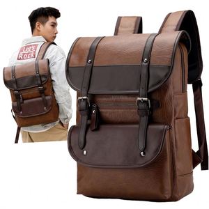 Laptop <b>Backpack</b> Waterproof Design School PU <b>Backpack</b> Laptop School Bag 2026 Trending Travel Bags for Men Woman Fashion Lifestyle - Product Image 4