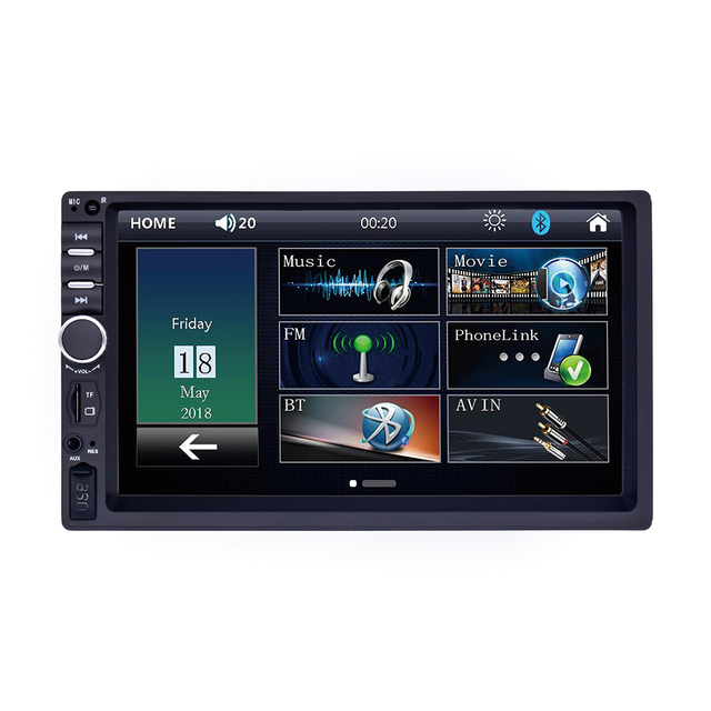 7" Car Mp5 Car Stereo With Carplay Android Auto 2 Din Car Radio Mp5 Player