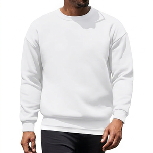 เสื้อสเวตเชิ้ตผู้ชายแบบคัสตอม คอวี ผ้าฝ้าย ขนแกะ มีลายปักและสกรีน - Product Image 1