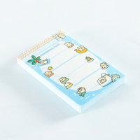 Ofis aksesuarları kağıt hatırlatıcı notluk okul kaynağı Kawaii kırtasiye Papeleria gözyaşı