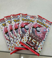 Version japonaise originale scellée Pokémon TCG 151 SV2A Scarlet & Violet Booster Pack PTGG Jeu de société Boos Paper pour les 14 ans et plus