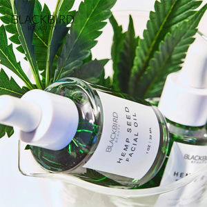 OEM organik kenevir tohumu yağı derin nemlendirici nem yağı cilt bakımı doğal kenevir yüz yağı - Product Image 5