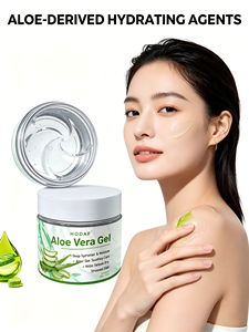 Gel de <span class=keywords><strong>Aloe</strong></span> <span class=keywords><strong>Vera</strong></span> Orgánico para el Cuidado de la Piel, Marca Privada, Hidratante Profundo, Calmante, Gel para Después del Sol, Venta al Por Mayor - Product Image 1