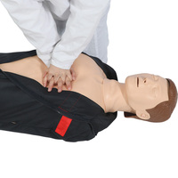 DARHMMY Professionnel Demi-Corps Adulte CPR Formation Mannequin Premiers Secours Modèle Médical pour Écoles et Hôpitaux