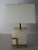 Haute Qualité Creative Nordique Simple Hôtel De Luxe Décoratif Chevet Étude Marbre Led Lampe De Table