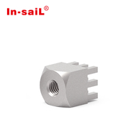 Connecteur de puissance à visser sur circuit imprimé (PCB) à 16 broches, filetage M6 de précision, à sertissage par pression, pour applications à courant élevé