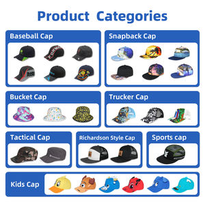 Cappellini da Baseball Casual in Cotone Lavato con Visiera Curva e Ricamo, Modello 5 Pannelli Sportivo, Originali del Produttore Gorras Barbas - Product Image 6