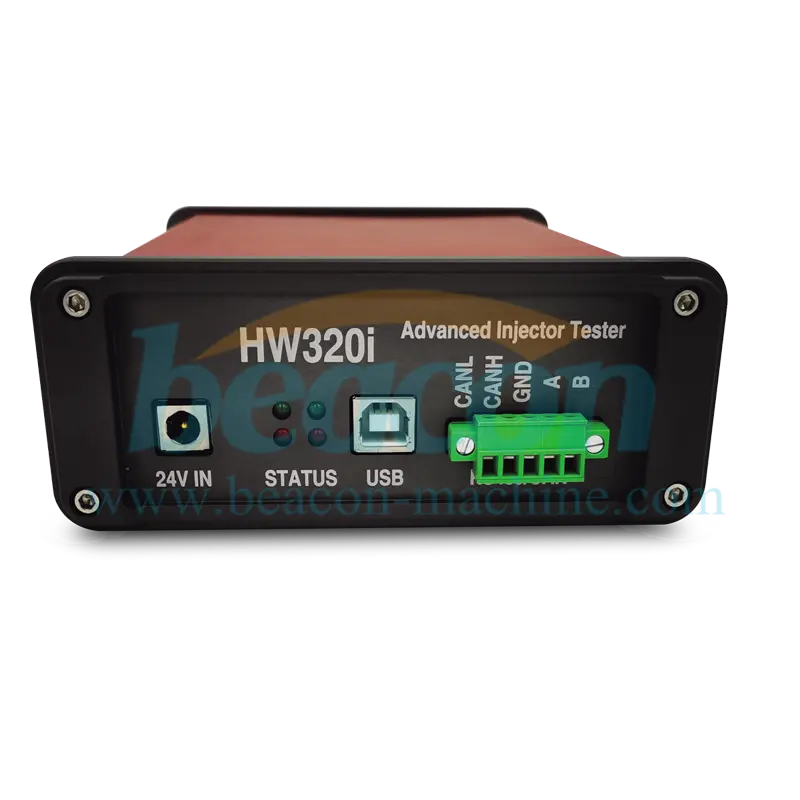 新しいモデルHW320i自動診断ツールコモンレールシステムインジェクターインパルスシミュレーターテスター