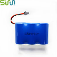 Pack de batteries jetables longue durée ER34615M 3P personnalisé pour instrument intelligent 85 ℃   Contrôle et mesure des appareils intelligents industriels
