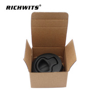 Loquet poussoir-tirette en plastique noir, encastré, rond, pour porte d'armoire, avec clé, pour bateau, camping-car, ou boîtier industriel