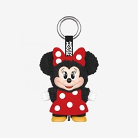 Original Popmart Boîte Aveugle Nouveau Mickeyy Mouses Famille Mignon Ensemble Porte-clés Série Chiffres Dessin Animé Peluche Poupée Jouets Boîtes Mystères