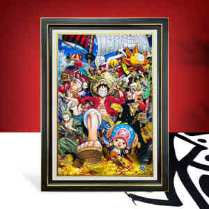 Vente chaude de haute qualité <span class=keywords><strong>Luffy</strong></span> 3D Anime Navigator papier fait à la main 3D peinture <span class=keywords><strong>cadre</strong></span> Photo pour la décoration de la maison éclairage cadeau Art - Product Image 2