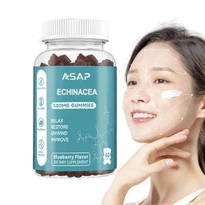 Echinacea Purpurea Extracto Gummies Apoyo inmunológico Antioxidante Suplemento de hierbas Echinacea Gummies - Product Image 1
