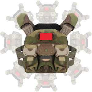 2025 Chaleco de batalla en miniatura con soportes de muñeca de botella de vino nuevos accesorios de casco pequeño con llaveros - Product Image 6