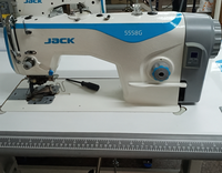 Machine de coupe à point noué jack 5558G de marque chinoise d'occasion machine à coudre à coupe-jack bonne couleur ensemble complet bon test
