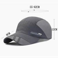 Nuevo Sombrero de Sol para Primavera, Gorra de Béisbol para Viajes al Aire Libre, Ajustable, de Secado Rápido, Transpirable, con Visera, Deportivo, Moderno