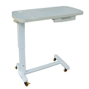 CY-H815B Medical Over bed Table with Drawer and cup holder