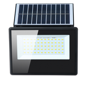 Facile à installer petit volume 100w extérieur étanche solaire mur LED lumière contrôle de la lumière extérieure projecteur solaire portable - Product Image 4