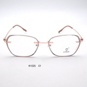แว่นตา K1025 กรอบโลหะเมมโมรี่ น้ำหนักเบา ทนทาน ทันสมัย ดีไซน์ยืดหยุ่นเพื่อความสบาย - Product Image 2