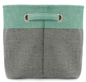 Maison Décoratif Panier <span class=keywords><strong>Rectangulaire</strong></span> Tissu Bacs De Rangement Organisateur Panier avec Poignées - Product Image 5