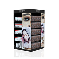 Présentoir optique de magasin comptoir luxe vêtements pour les yeux présentoir de point de vente au détail pour le stockage de lentilles de Contact