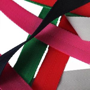 High Quality Twill Herringbone Woven <b>Webbing</b> Straps Polyester/Cotton for Bags & Belts Custom logo - Product Image 5