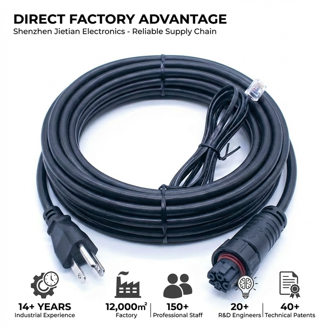 M20 Threaded 3 3 Pin IP67 US Standard 240V RJ11 Brass Dimming Cable Power Signal Wire Harness LED Grow Plant Lighting Aerospace