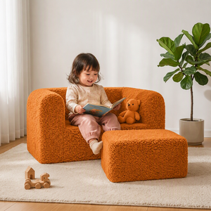 Sofá Modular <span class=keywords><strong>de</strong></span> Espuma <span class=keywords><strong>de</strong></span> Alta Densidad OEM ODM, Sofá Seccional Desmontable para Niños, para Dormitorio, Sala <span class=keywords><strong>de</strong></span> Juegos, Sala <span class=keywords><strong>de</strong></span> Estar, Exterior - Product Image 1