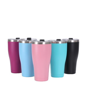 <span class=keywords><strong>Thermos</strong></span> dégradé à double couche de 20/30oz pour <span class=keywords><strong>Amazon</strong></span> Gobelet à <span class=keywords><strong>café</strong></span> isolé à la taille en acier inoxydable de grande capacité pour voiture - Product Image 1