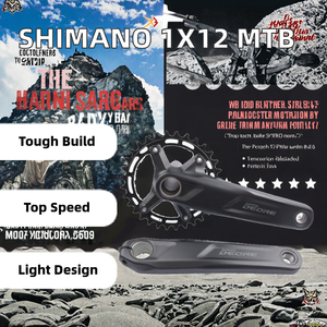 Sắt crankset với chainring lớn cho MTB & BMX xe đạp - Product Image 5