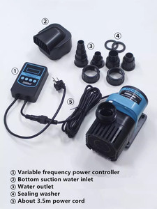 Bombas de agua para acuario de velocidad variable 18W-85W <span class=keywords><strong>2000</strong></span> ~ 12000l/H bomba de agua sumergible para estanque acuario hidropónico pecera - Product Image 6