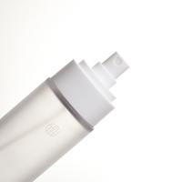 Bouteille de pulvérisation de brouillard cosmétique ronde en plastique de luxe 150ml bouteille d'emballage cosmétique produit de soin de la peau bouteille de pompe de lotion
