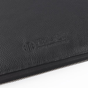 Multifunctional Professional Business Portfolio Padfolio Folder <strong>Document</strong> <strong>Case</strong> A4 Real <strong>Leather</strong> - Product Image 3